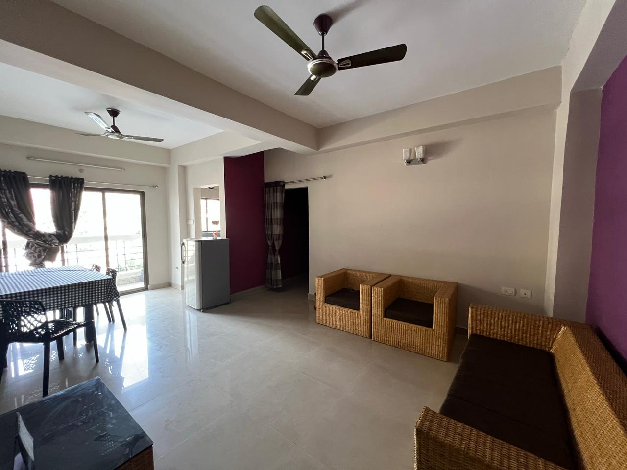 Fully Furnished 2bhk in VIP Road, Borbari, Guwahati, Assam, India for Rent